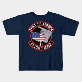 B-2 Stealth Bomber - America Kids T-Shirt